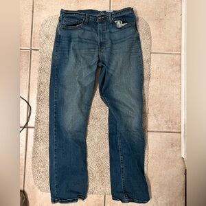 32x30 George blue jeans vintage straight leg